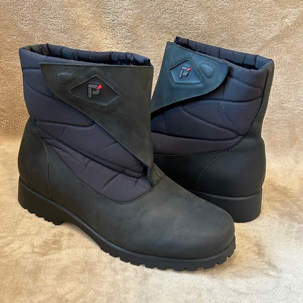 Propet Womens 11 Insulated Boots WB008 Winter‎ Snow Boots Hook and Loop Closure
